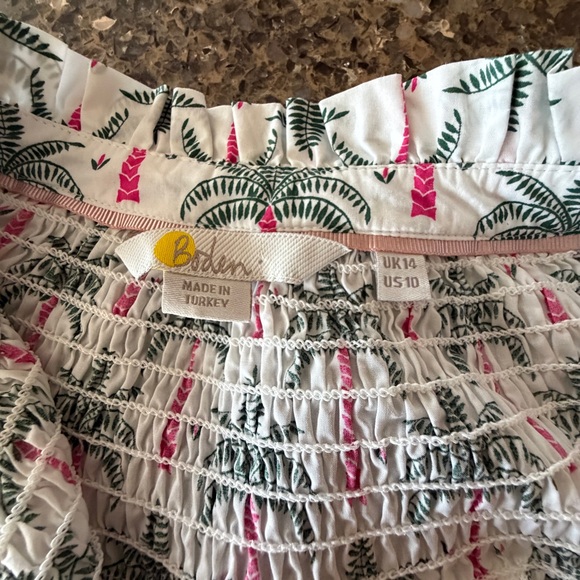 Boden Size 10 Cotton Shirt NWOT - Picture 6 of 8